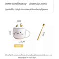 thumbnail image 4 of Cute Cat Coffee Mug w/ Lid and Spoon, 4 of 4