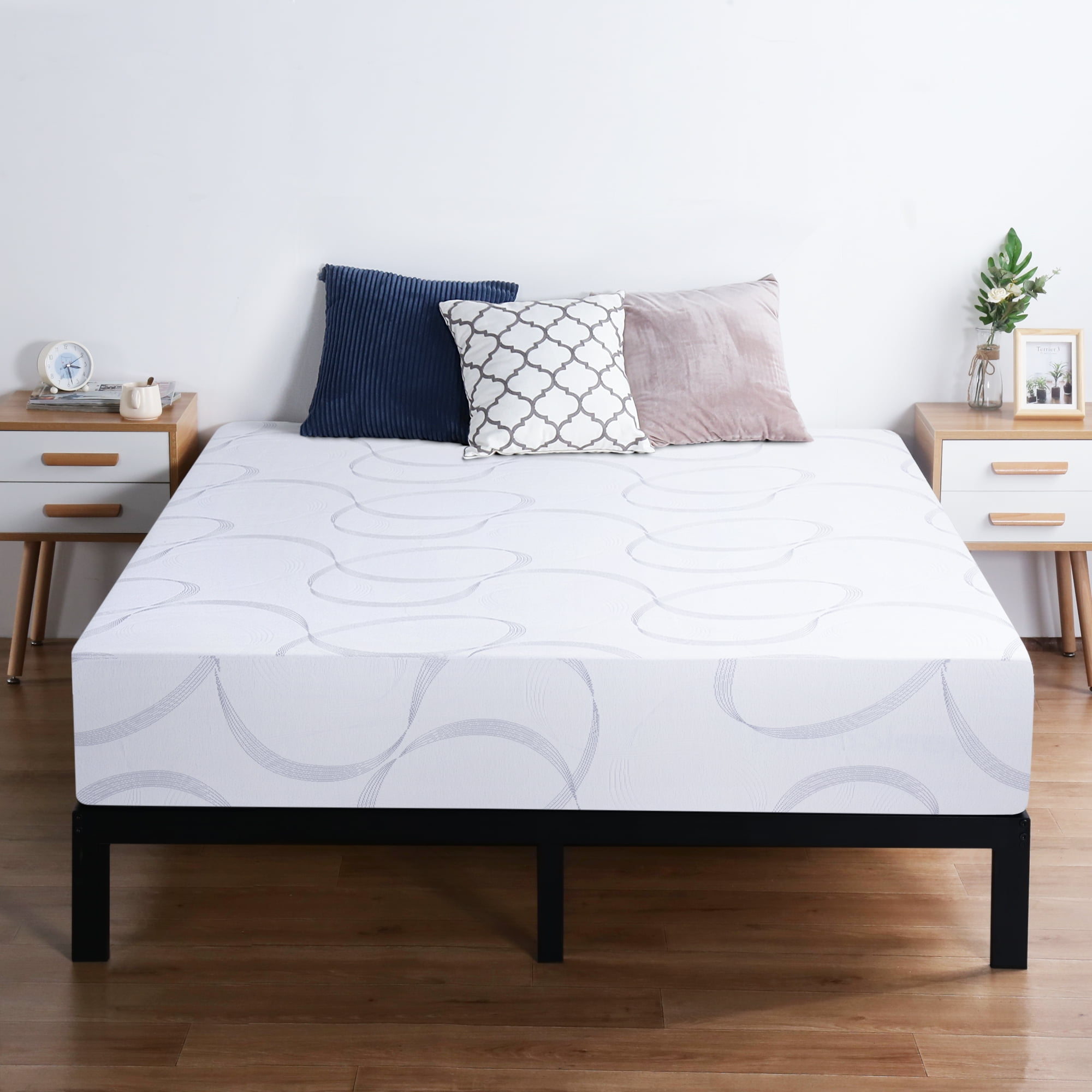 Granrest 11 Inch HD Memory Foam Mattress, King Walmart