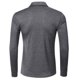 thumbnail image 4 of Hombres Sólido Casual Pullover Manga larga Turndown Slim Fit Camisa Blusa Pompotops oipoqjl27599, 4 of 8
