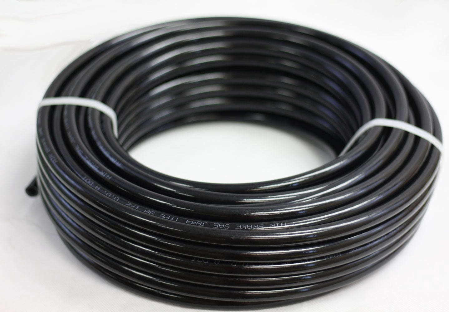3/8" OD x 500' Black SAE J844 Nylon Air Brake Tubing DOT compliant| Pneumatic Nylon Air Line Hose for Air Brake System