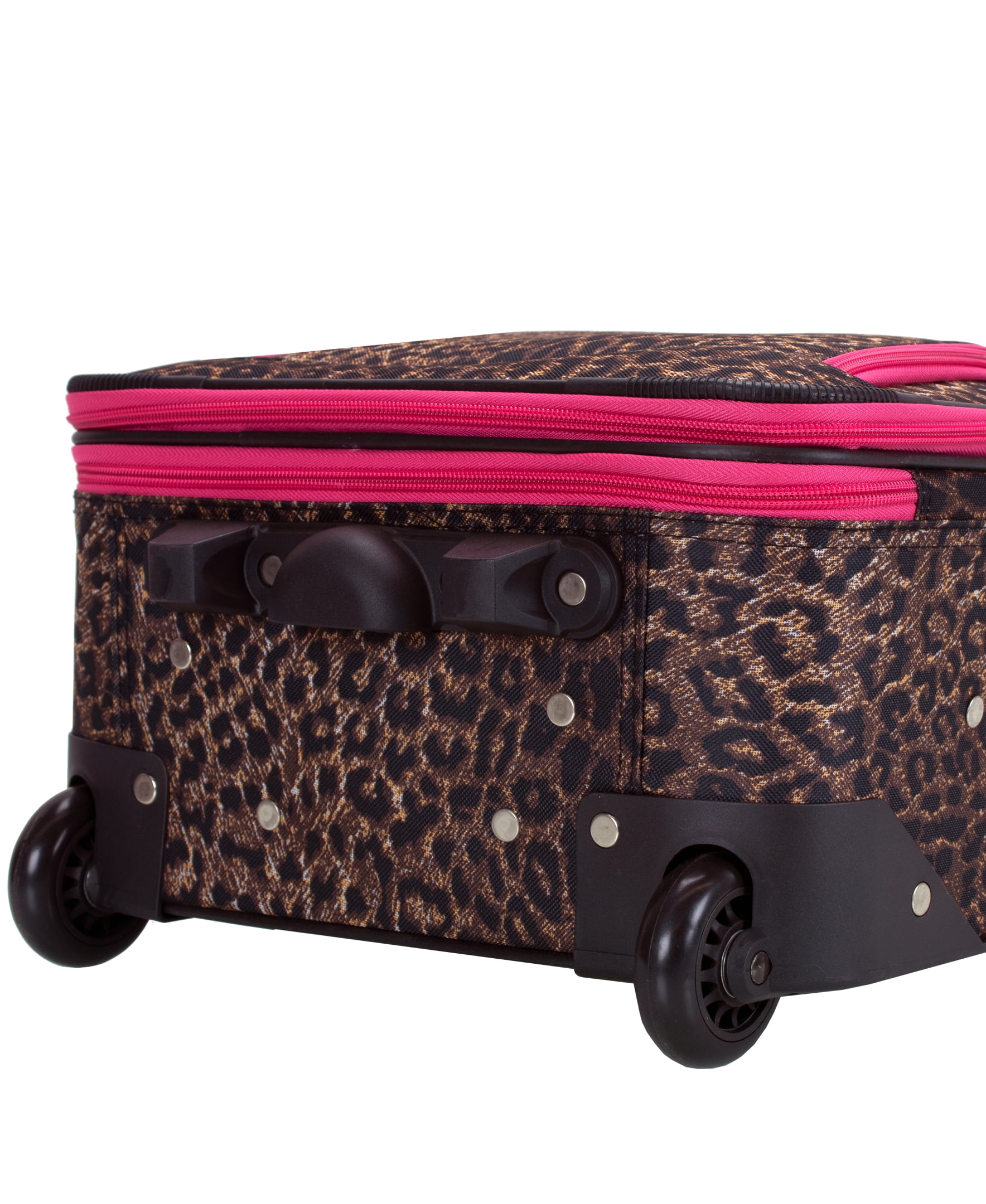 Rockland Luggage Spectra 3 Piece Softside Rolling Luggage Set