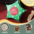 thumbnail image 4 of Bearachild 20 piezas Cajas de regalo de Navidad Caja de dulces de Papá Noel Forma de estrella Cajas de Feliz Navidad Bolsas para el hogar Año nuevo Kits de decoración para fiestas No.05 Bearachild HA008455-05, 4 of 6