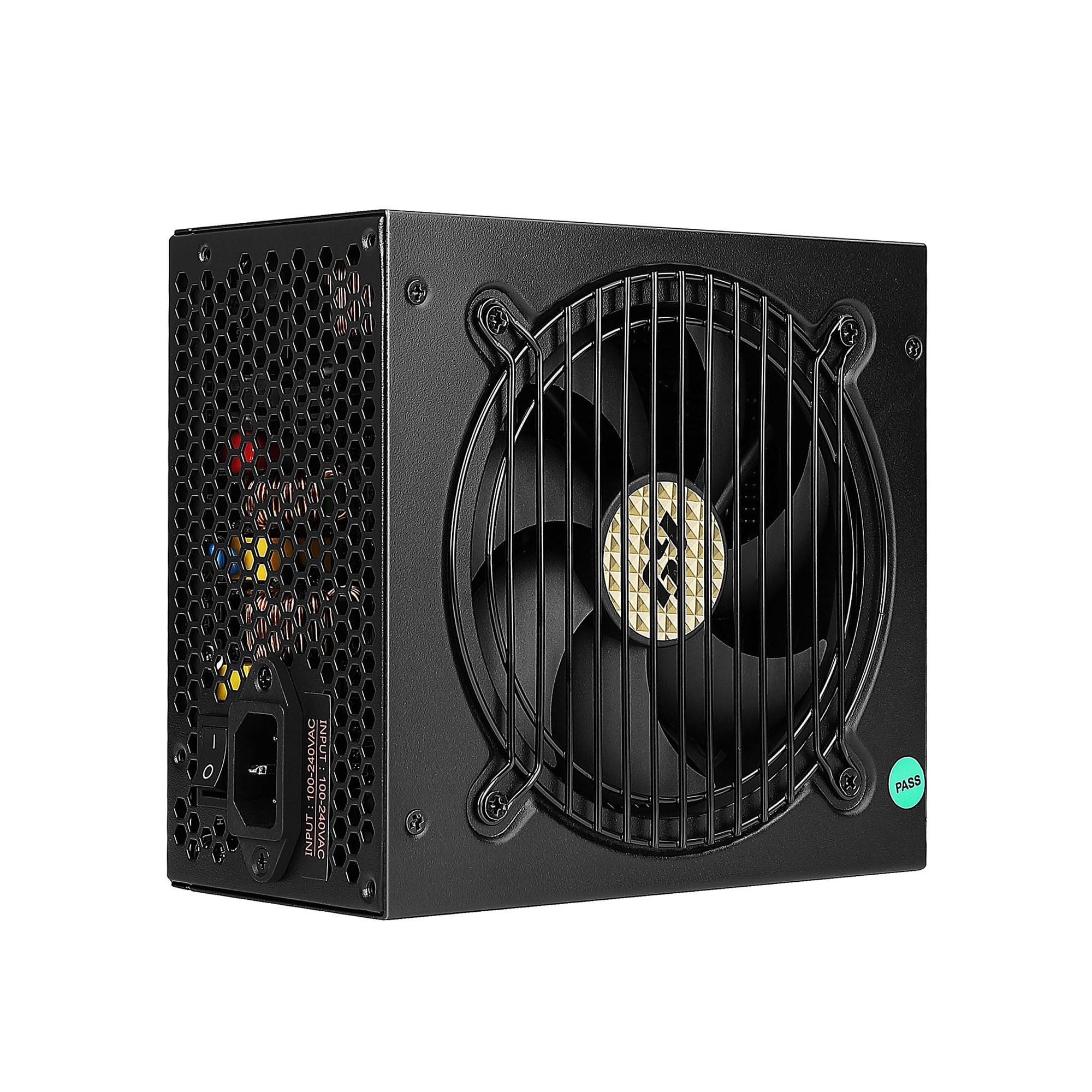 b-GoldX 900W Semi Modular ATX 3.1, PCIe 5.1, 12VHPWR GPU Connector, 80+ Gold Efficiency Equivalent with APFC, OPP, SCP, OVP, UVP, OCP, SPD ATX Power Supply.