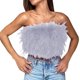 thumbnail image 2 of Tops para Mujer Fiudx Chaleco con Tirantes Calado Sexy con Sujetador Interior, 2 of 7