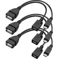 thumbnail image 1 of ABDFHE-3Pack 2 in 1 OTG Cable for TV Stick with Power Cord USB Type A Female to Micro USB Male and Female Also Compatible with Android and Windows Phone, 1 of 4