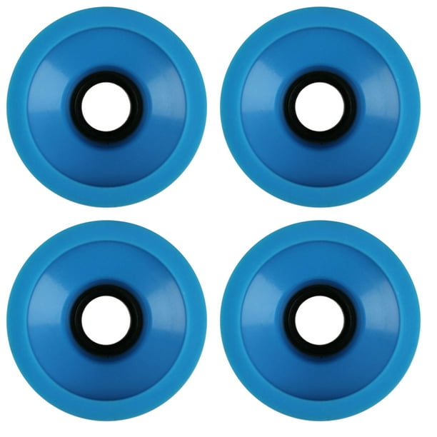 Skateboard Cruiser Wheels 59mm Smooth Blue USA Made 78A