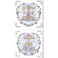 thumbnail image 1 of Great Art Now Winter Carousel by Melissa Wang 2 Piece Canvas Art Set Each 14W x 14H, 1 of 3