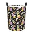 thumbnail image 6 of Lsque Cartoon Astronaut In Spacesuit pattern Laundry Hamper Basket, Tall Woven Rope Hamper Basket for Clothes, Lightweight Storage Basket, Collapsible Waterproof-Medium, 6 of 8