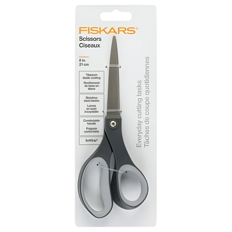 Everyday Titanium Softgrip Scissors, 8 Everyday Titanium Softgrip Scissors, 8