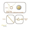 thumbnail image 2 of Cadena De oro Imperial Jewlery 10k Estilo Figaro 3x1 Hueca 40 cm, 2 of 4