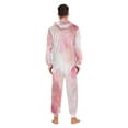 thumbnail image 7 of IAUYY Unisex Adult Onesie Pajamas Ultra-Soft Crystal-Soft Fabric, Halloween Adult Onesie Pajamas Adults,With a Zipper Plus Size Onesie Pajamas, A Soft Blush, 7 of 7