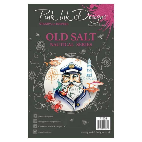 Pink Ink Designs A5 Clear Stamp Old Salt