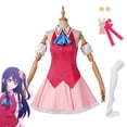 thumbnail image 1 of Oshi No Ko Cosplay Anime Hoshino Ai Vestido Jk Trajes Disfraz De Cantar Halloween Fiesta Niños Mujeres, 1 of 4