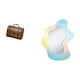 thumbnail image 4 of Estuche organizador de joyas,Organizador de joyas de madera para mujeres,hombres y niñas,espejo acrílico ondulado,Espejo acrílico ondulado con estética irregular de arcoíris,Espejo de, 4 of 7