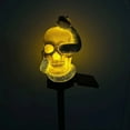 thumbnail image 2 of LSLJS Solar Lights For Outside,LED Outdoor Light Waterproof Halloween Solar Skull Headlamp Terrifying&Funny Insertion Lamp Resin Holiday Decoration Prop Decoration Night Light For Garden Yard Pathway, 2 of 4