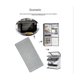 thumbnail image 4 of 2pcs Silicone Dish Drying Mats,heat-resistant And Non- Silicone Mat For Kitchen,tableware, Drying M, 4 of 4