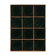 thumbnail image 2 of Adornos Navideños Flocados de 6 Cm, 12 Bolas de Terciopelo Oscuro con Cuerda para Colgar | Decoraciones Navideñas de Plástico Duradero | Decoración Navideña Multiusos para Árboles, Puertas, Paredes y, 2 of 6