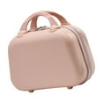 thumbnail image 2 of Milageto Makeup Handbag Casual Lightweight Travel Cosmetics Storage Bag for Cosmetics Pink, 2 of 8