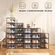 thumbnail image 3 of de 12 Cajas para Zapatos Plástico, Transparentes, con 12 Fundas Antipolvo - Multiusos para Sala, Dormitorio, Clóset, 3 of 17
