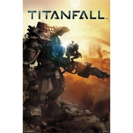 Titanfall Key Art Video Gaming Poster 22x34 inch