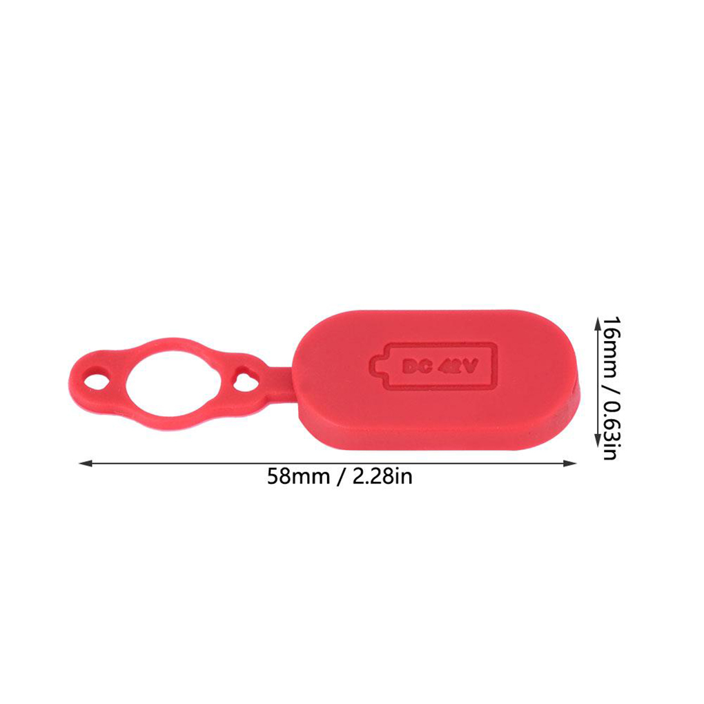 Dust Plug Case Charge Port Cover Electric Scooter Parts For XIAOMI M365