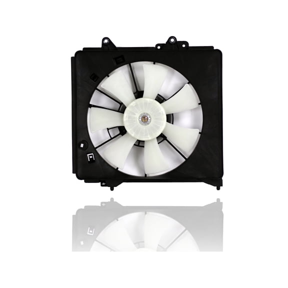 A/C Condenser Fan Assembly - Pacific Best Inc. Fit/For 38616RB0003 09-14 Honda Fit Automatic Transmission Fits select: 2014 HONDA FIT EV