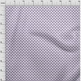 thumbnail image 4 of oneOone Cotton Cambric Purple Fabric Block Quilting Supplies Print Sewing Fabric By The Yard 42 Inch Wide, 4 of 6