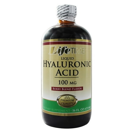 LifeTime Vitamins - Acide Hyaluronique Berry Blend 100 mg. - 16 oz.