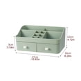 thumbnail image 2 of VONKY Premium Desktop Dressing Table With Divided Drawer Box - Clean And Tidy Organization Cute Plastic Playful powder 1Set, 2 of 6