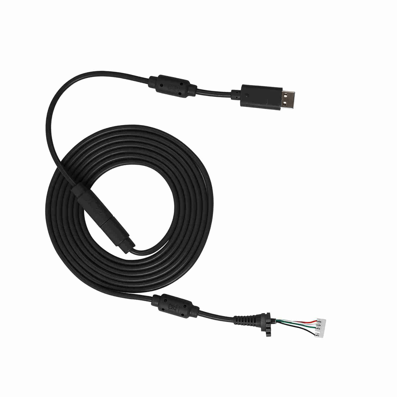 M Buder USB 4Pin Gamepad Cable Replacement Wire Breakaway Adapter For Xbox 360 (Black)