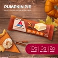 thumbnail image 4 of Atkins Limited Edition Pumpkin Pie Snack Bar, Seasonal Flavor, Protein Bar,  5 Count, 4 of 10