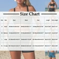 thumbnail image 3 of Ailaofu Women's Solid Color Athletic Tankini Set - 2-Piece Swimsuit with Pocketed Bottoms, 3 of 7