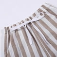 thumbnail image 4 of TBWNWG Toddler Harem Pants,Kids Baby Girl Minimalist Striped Pants Daily Elastic Waist Pants with Pockets Size 18-24 Months, 4 of 5