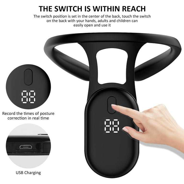 Ultrasonic Portable Lymphatic Soothing Body Shaping Neck Instrument  Portable Massager for Men Women Children Smart Sensor