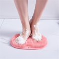 thumbnail image 4 of Cepillo de silicona para frotar la espalda, almohadilla antideslizante para lavado de pies, alfombrilla de ducha con ventosa, exfoliante para pies, 4 of 4