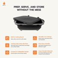 thumbnail image 3 of Paquete de regalo Drip EZ XL Prep Tub y manta para BBQ para pitmasters, 3 of 9