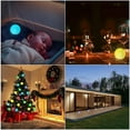 Yoloke 2Pack IP68 LED Floating Pool Lights with 16 Colors & Remote