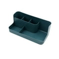 thumbnail image 1 of EDHITNR Clearance Desktop Divided Cosmetics Storage Box, Debris Sorting Box, Storage Basket, Large Plastic Snacks, Household Kitchen Storage Box Black and Friday Deals 90% off, 1 of 1