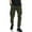 New1/Army Green, variant on Otvok Mens Side Pockets Small Feet Tight Fitting Pants Full Length Pants
