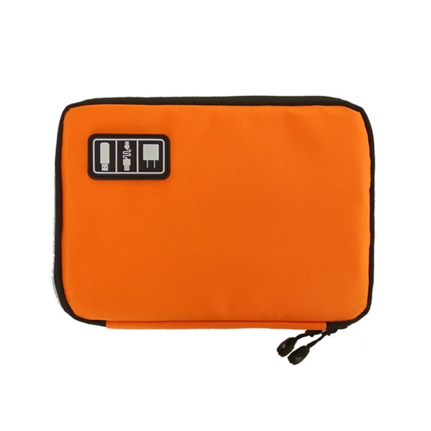 Teléfono móvil Cable de datos Auriculares Cargador Estuche portátil Viaje Bolsa de almacenamiento impermeable Bolsa de banco de energía Auricular Cartera con cremallera seitruly BB6864-05
