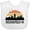 AA-White, variant on Inktastic Indianapolis Indiana Skyline Retro Boys or Girls Baby Bib