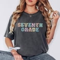 thumbnail image 4 of Seventh Grade Shirt for Teacher 7th Grade Bold Pastel Font Tee for Teachers Aide Pepper Shirt Adult Large, 4 of 4