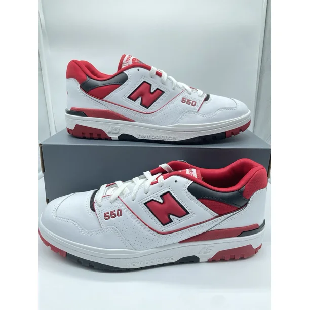 New Balance 550 White Red Black - Size 13 Men's - Brand New Sneakers BB550SE1