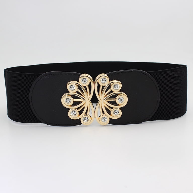 Generic Vintage Stretch Wide Waist Belt For Women Dress  display picture 1