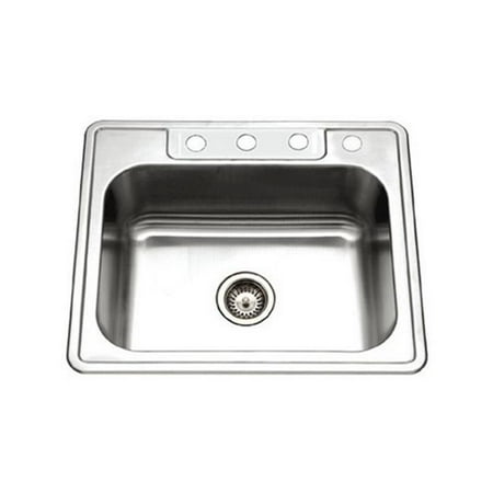 8 In Deep Glowtone Series Topmount Stainless Steel 4 Holes Single Bowl Kitchen Sink Canada - 8 Deep Farmhouse Sink 8 In Deep Glowtone Series Topmount Stainless Steel 4 Holes Single Bowl Kitchen Sink Canada - 8 Deep Farmhouse Sink