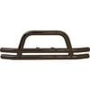 Smittybilt 3 Front Tube Bumper with Hoop (Black) - JB44-FT"