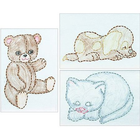 Stamped Embroidery Kit Beginner Samplers, 6