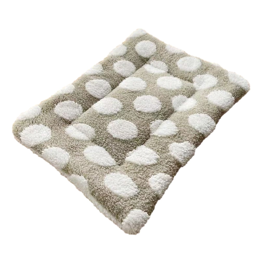 KYAIGUO Dog & Cat Bed for Small Medium Large Sized Dogs Dog Crate Kennel Mat Cat Bed with Print Pattern for Indoor Dog Crate Mat
