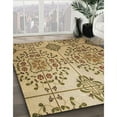 thumbnail image 3 of Ahgly Company Machine Washable Indoor Rectangle Transitional Yellow Orange Area Rugs, 8' x 12', 3 of 7