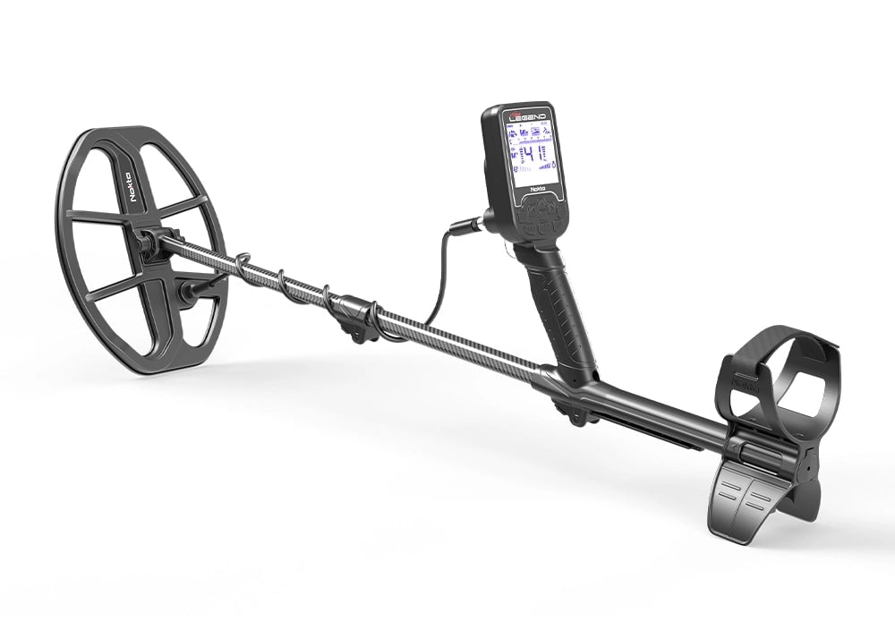Nokta The Legend SMF Metal Detector Pro Pack w/ Wireless Headphones and LG30 12" X 9" Coil